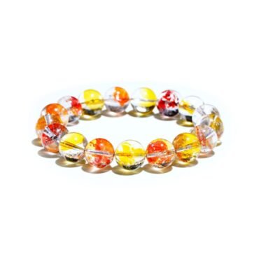 Koi Rubber Flower Bracelet