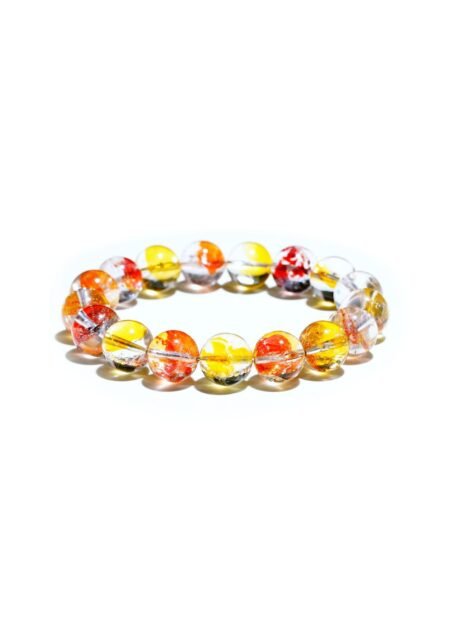 Koi Rubber Flower Bracelet