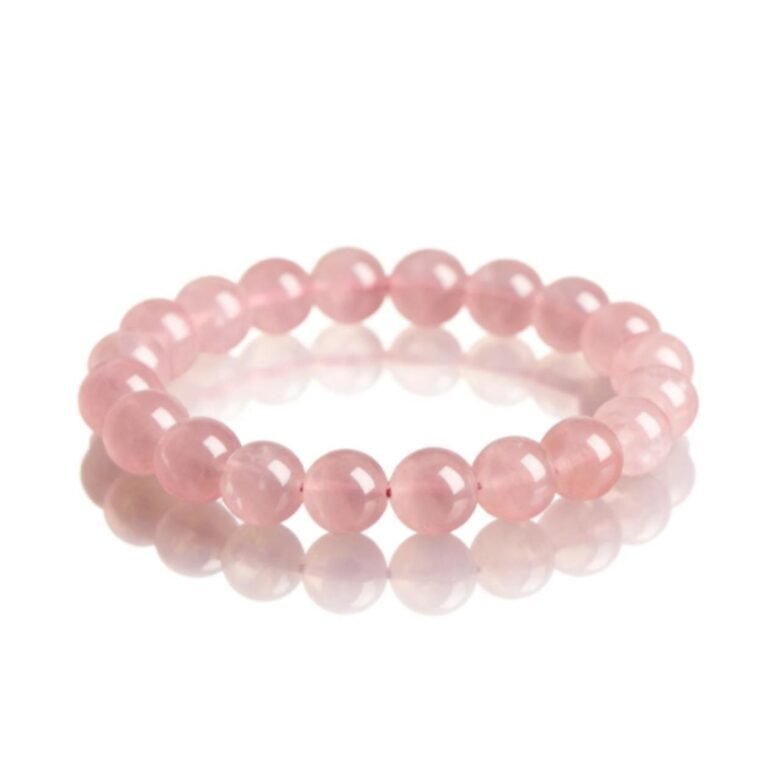 Pink heart bracelet
