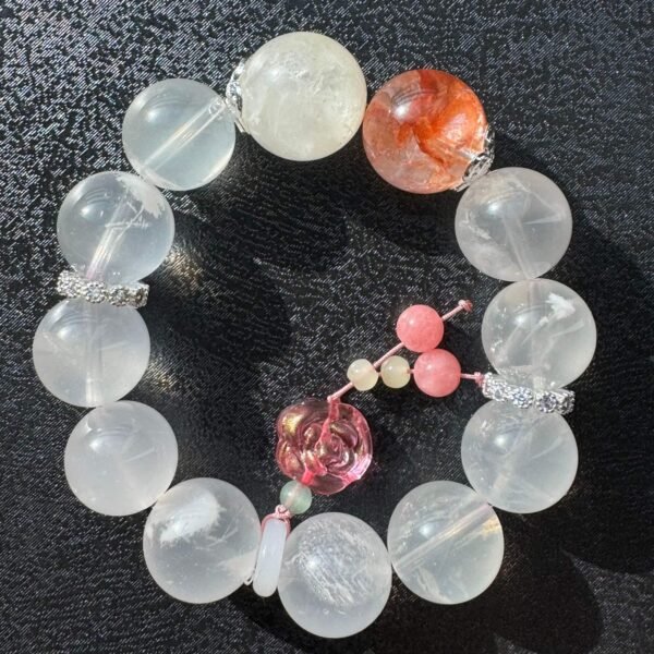 Aura Weaver Natural Crystal Bracelet