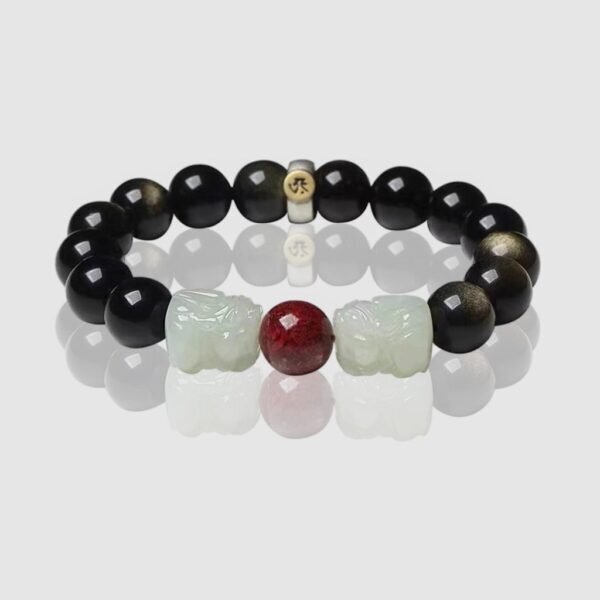 ZodiacArmor(Snake) – Pi Xiu Obsidian Bracelet