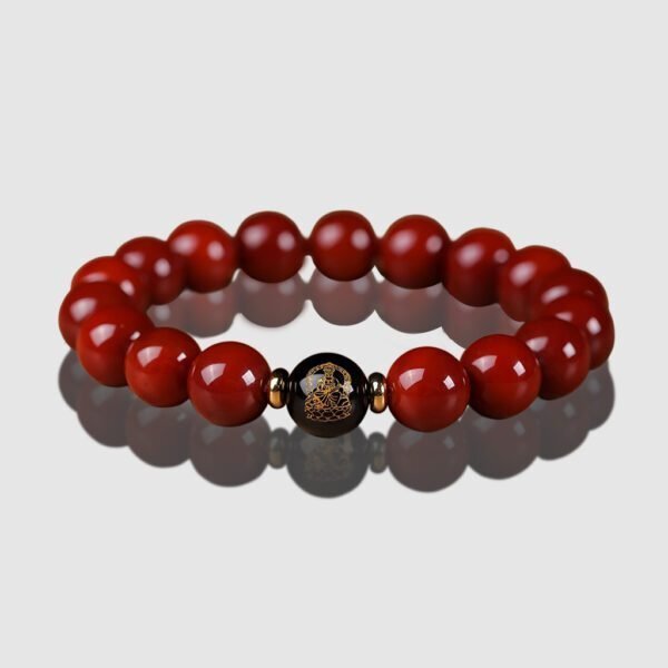 Southern Red Agate Zodiac Guardian Bodhisattva Bracelet——PIG