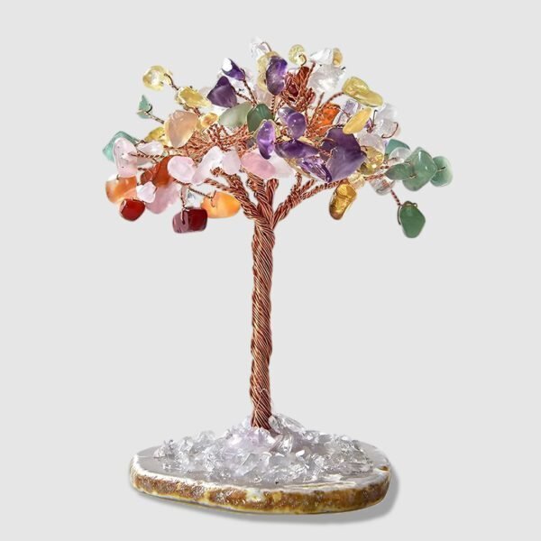 Rainbow Crystal TREE WEALTH BRANC