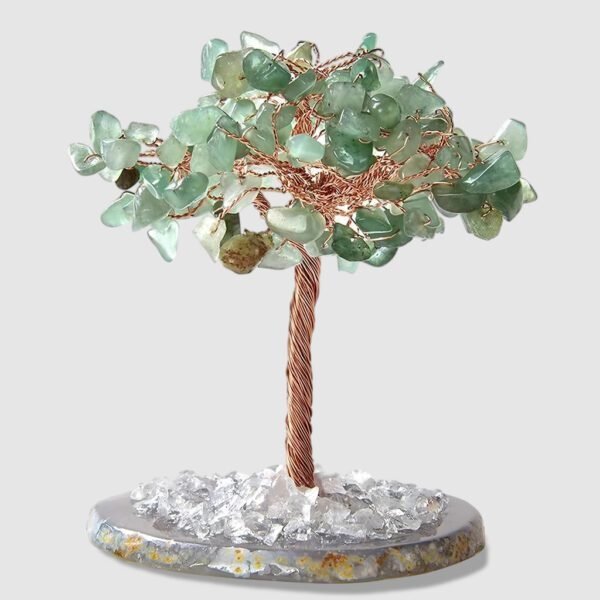 Olivine Crystal TREE WEALTH BRANCH