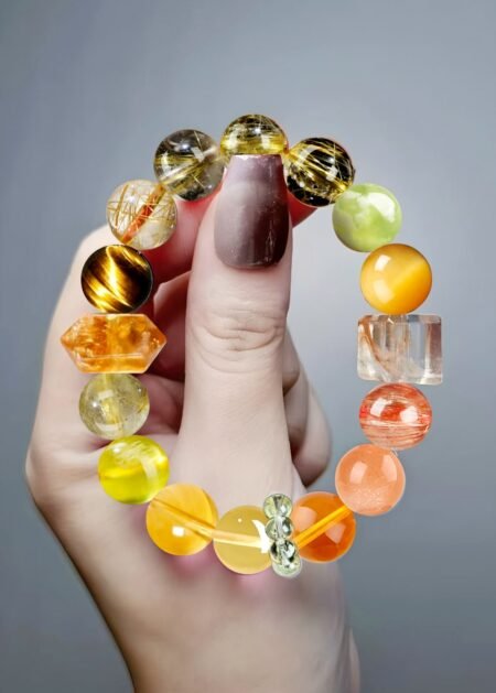 Golden Colorful Fortune Bracelet