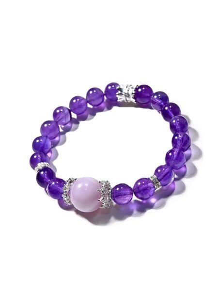 Purple Prayer Bracelet