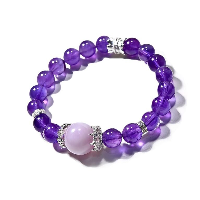 Purple Prayer Bracelet