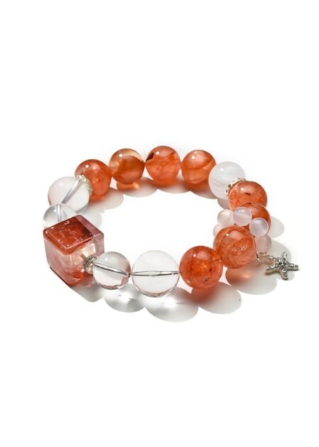 Crimson Starfish Bracelet