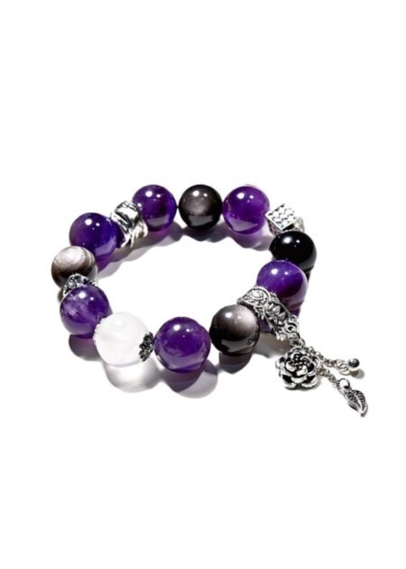 Amethyst Blossom Bracelet