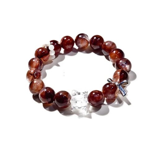 Crimson Flame Lucky Bracelet